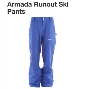 Size small armada snow pants
